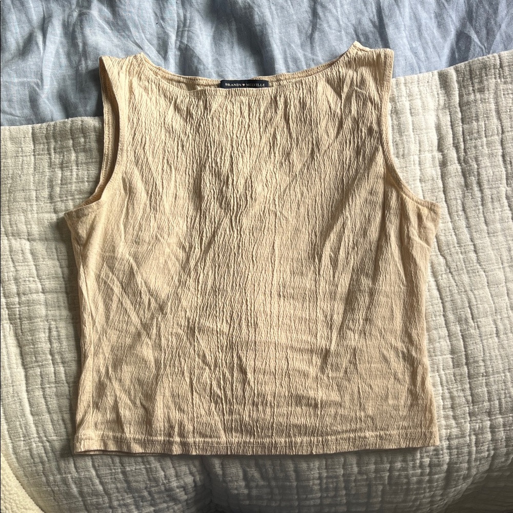 Light Beige Tank Top